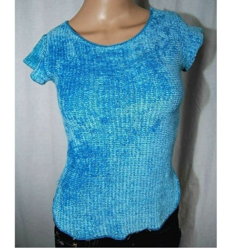 Rare Liz Claiborne Vintage Fitted Rayon Shirt XS